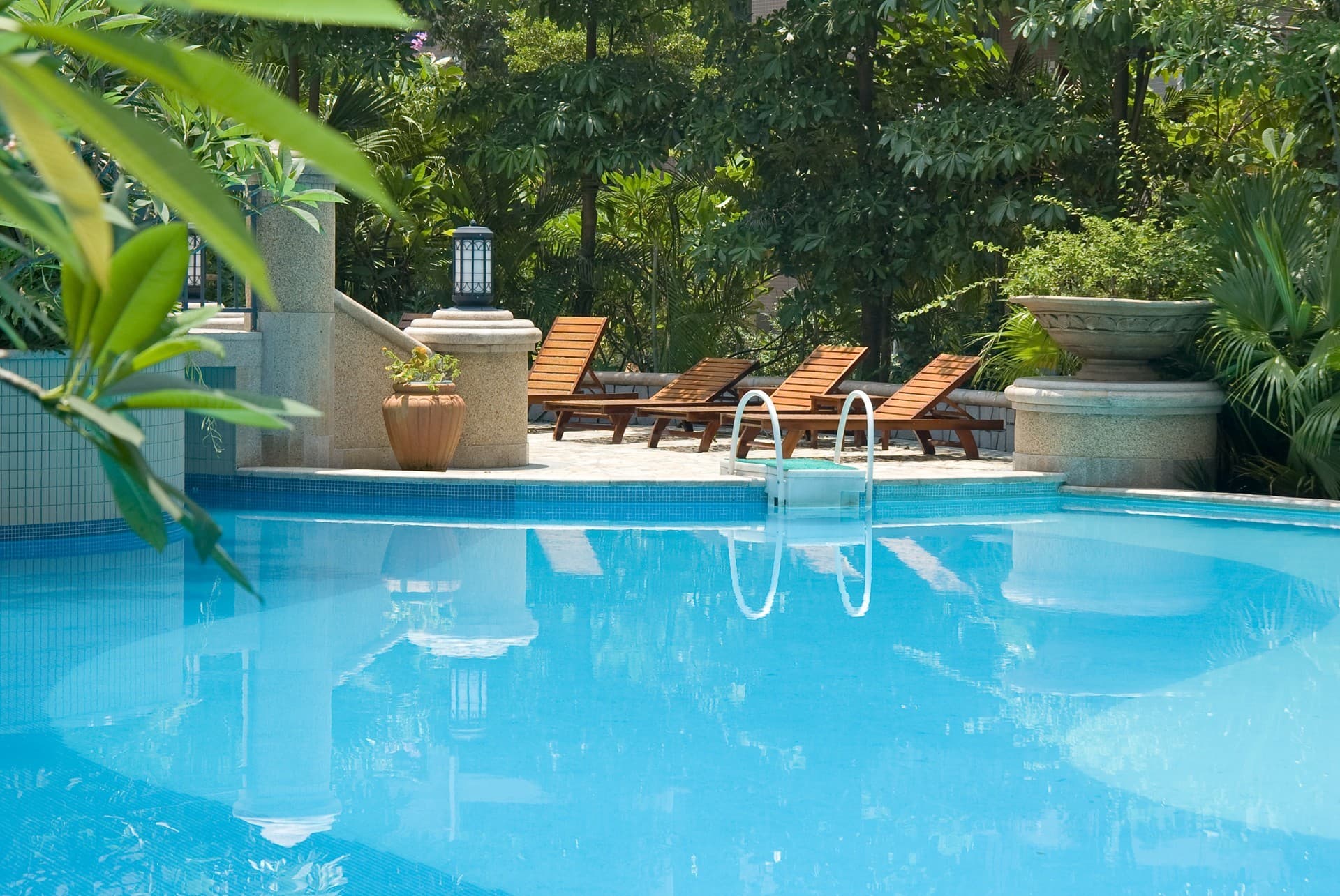 Piscina en casa en Pontevedra