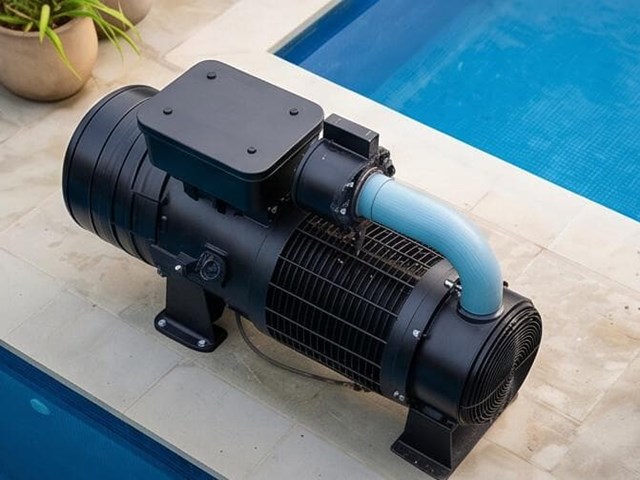 ¿Una bomba de calor funciona con la piscina a pleno sol?
